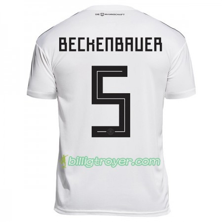 Billige Fotballdrakter Tyskland Beckenbauer 5 VM 2018 Hjemmedraktsett